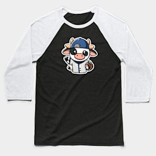 Cute Cow Baseball T-Shirt